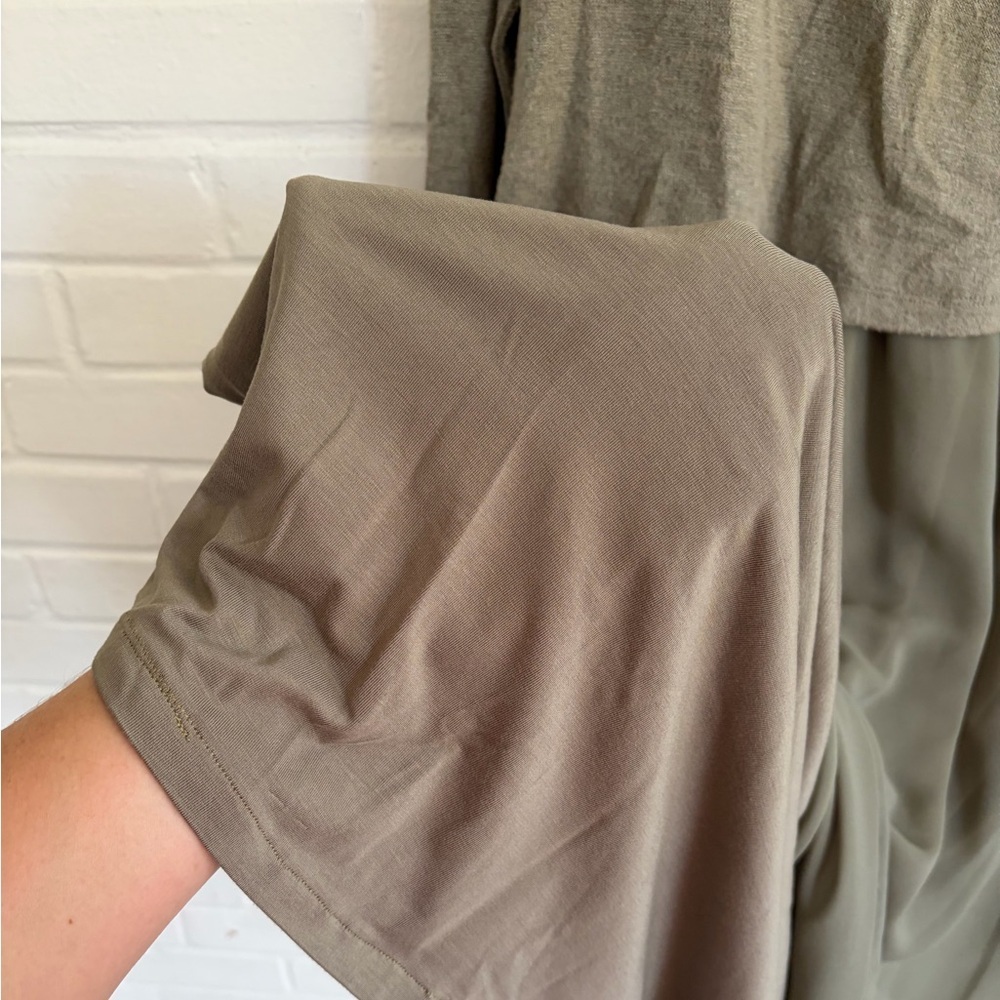 Soft Surroundings ‘Cassie’ Dress in Olive, SZ M EUC! - Picture 7 of 10